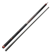 KONLLEN  Premier Professional JF20-21F 2-Piece Pool Cue Maple Wood 18.5-20OZ Billiard Cue 147CM - Red&Black