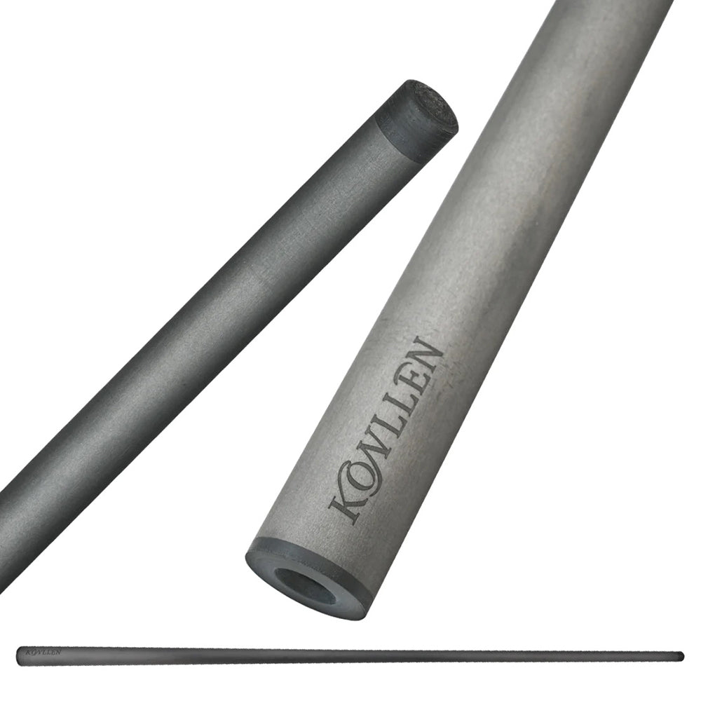 KONLLEN  Premier Professional Single Pool Shaft Carbon Fibre Material  29 Inches- Gray