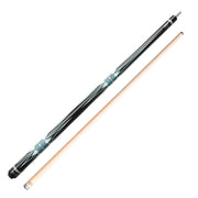 KONLLEN  Premier Professional Zokue-3 2-Piece Carom Cue Maple Wood 18.5-20OZ Billiard Cue 147CM - Blue&Black