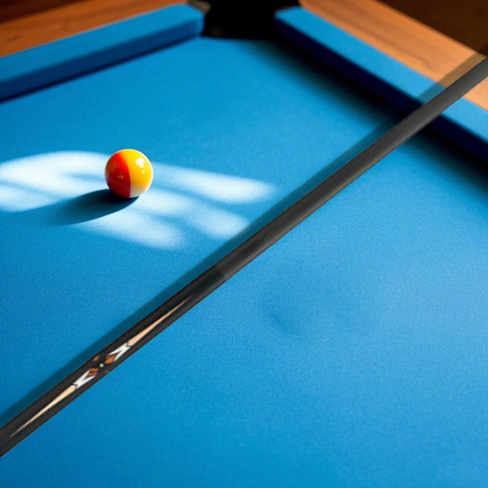 KONLLEN  Premier Professional FT-1 One Piece Snooker Cue Maple Wood 18.5-20OZ Billiard Cue 145cm - Yellow&Black