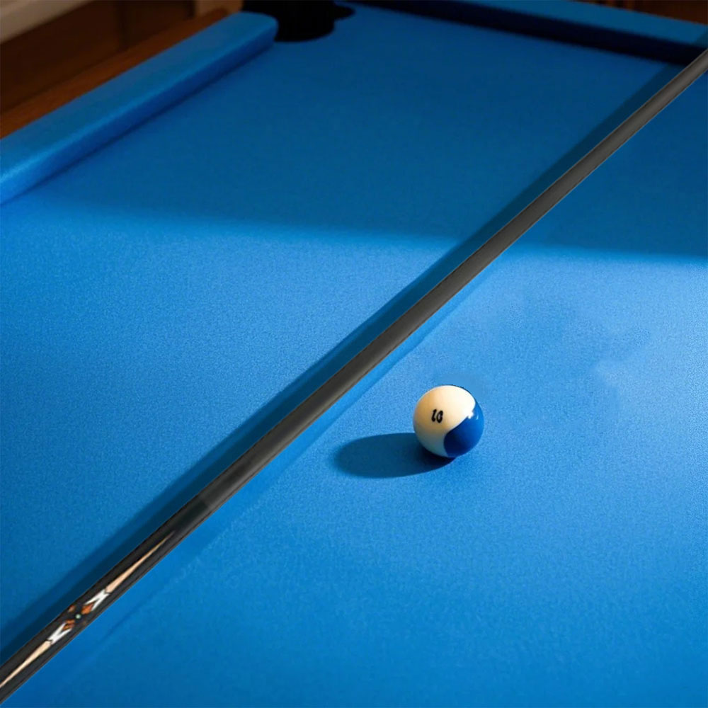 KONLLEN  Premier Professional FT-1 One Piece Snooker Cue Maple Wood 18.5-20OZ Billiard Cue 145cm - Yellow&Black