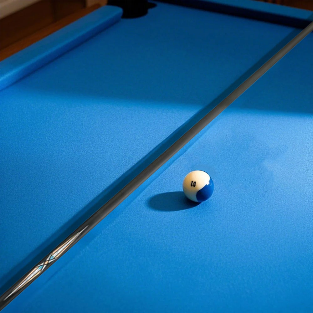 KONLLEN  Premier Professional LH-1 One Piece Snooker Cue Maple Wood 18.5-20OZ Billiard Cue 145cm - Yellow&Black