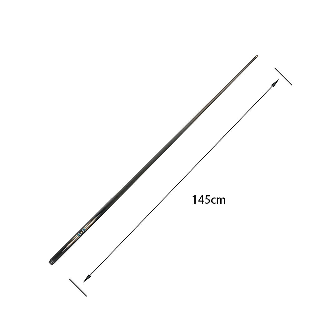 KONLLEN  Premier Professional LH-1 One Piece Snooker Cue Maple Wood 18.5-20OZ Billiard Cue 145cm - Yellow&Black