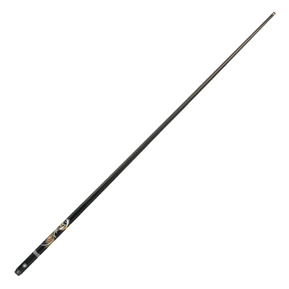 KONLLEN  Premier Professional ZQ One Piece Snooker Cue Maple Wood 18.5-20OZ Billiard Cue 145cm - Yellow&Black