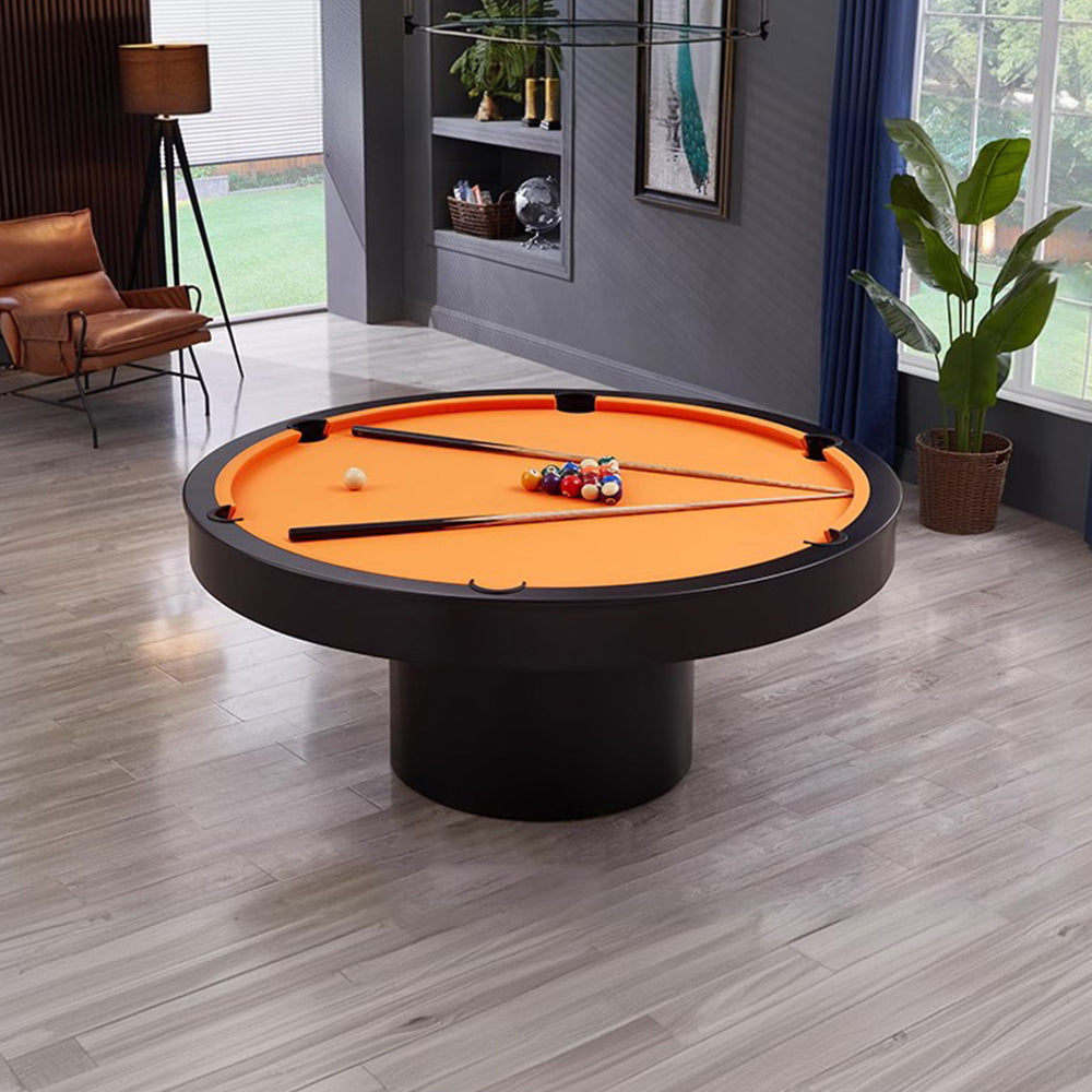 CUETIQ L042 Marble 160cm Diameter 2-IN-1 Round Billiard Table/ Office Desk