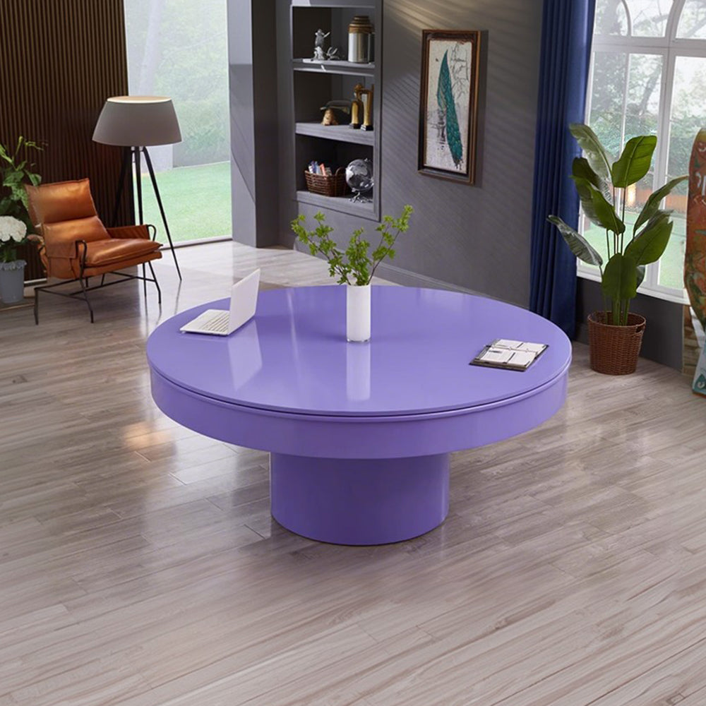 CUETIQ L042 Marble 160cm Diameter 2-IN-1 Round Billiard Table/ Office Desk