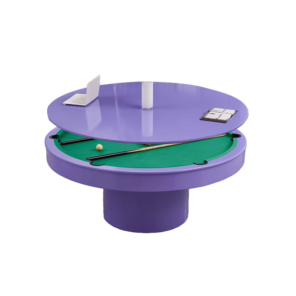 CUETIQ L042 200cm Diameter 2-IN-1 Round Billiard Table/ Office Desk