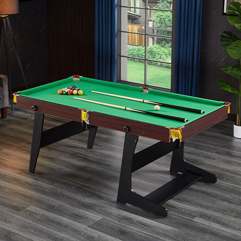 CUETIQ GTF003 5FT/6FT 3-IN-1 Billiard Table/ Ping-pong Table/ Office Desk Foldable Design