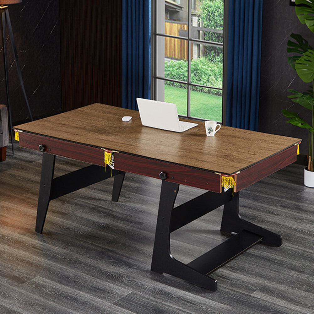 CUETIQ GTF003 5FT/6FT 3-IN-1 Billiard Table/ Ping-pong Table/ Office Desk Foldable Design