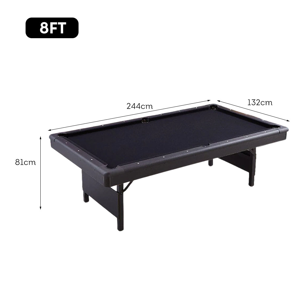 CUETIQ GTF005 7FT/8FT 3-IN-1 Billiard Table/ Ping-pong Table/ Office Desk Foldable Design