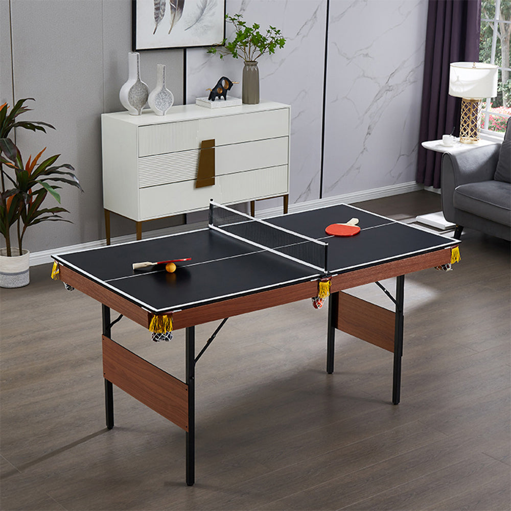 CUETIQ GTF006 5FT 3-IN-1 Billiard Table/ Ping-pong Table/ Office Desk Foldable Design