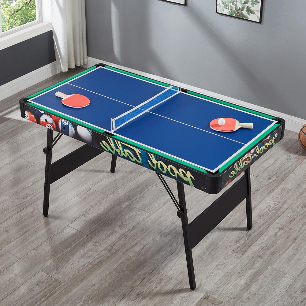 CUETIQ GTF007 4FT 3-IN-1 Billiard Table/ Ping-pong Table/ Office Desk Foldable Design