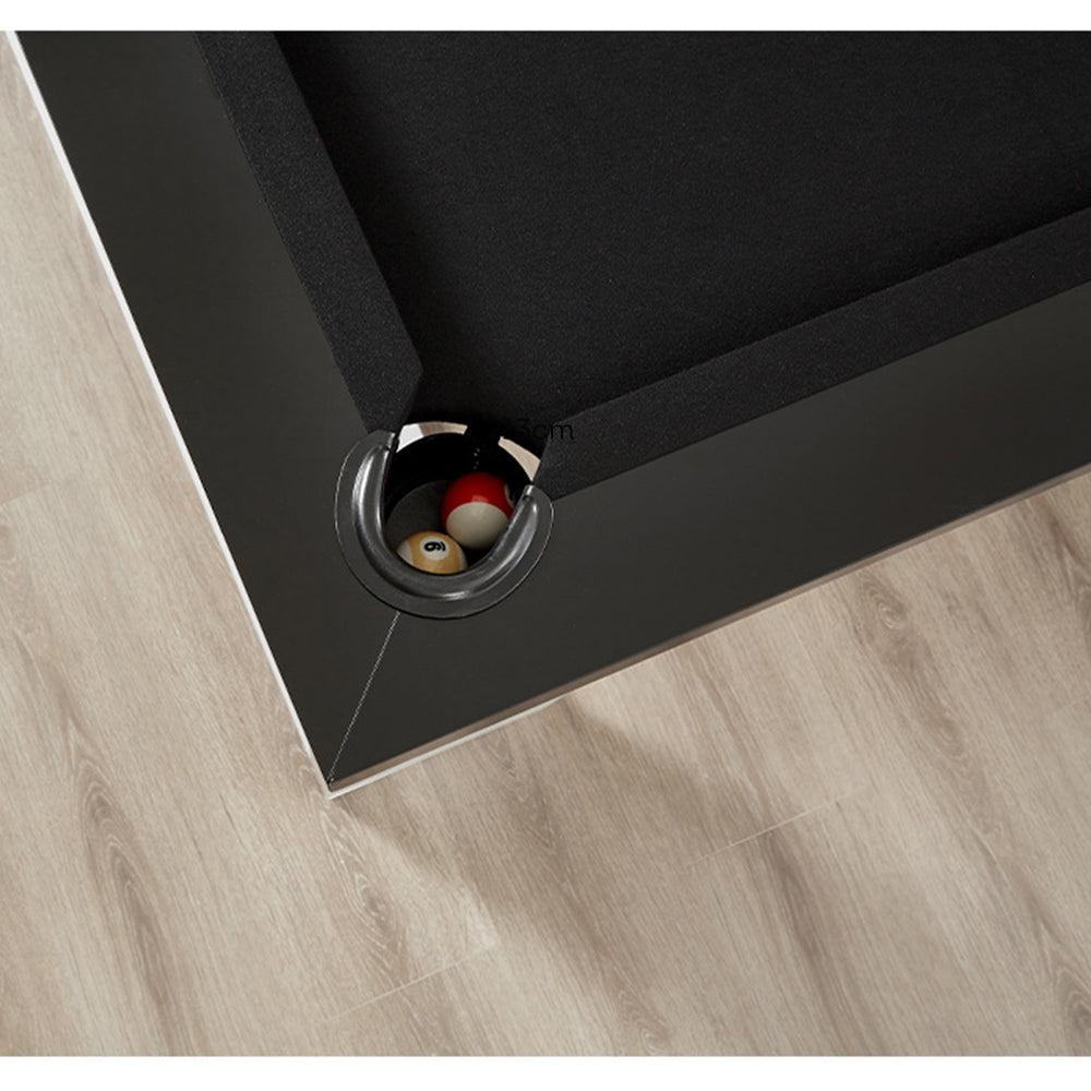 CUETIQ L022 7/8/9FT 3-IN-1 Slate Billiard Table/ Ping-pong Table/ Office Desk Solid Wood Frame