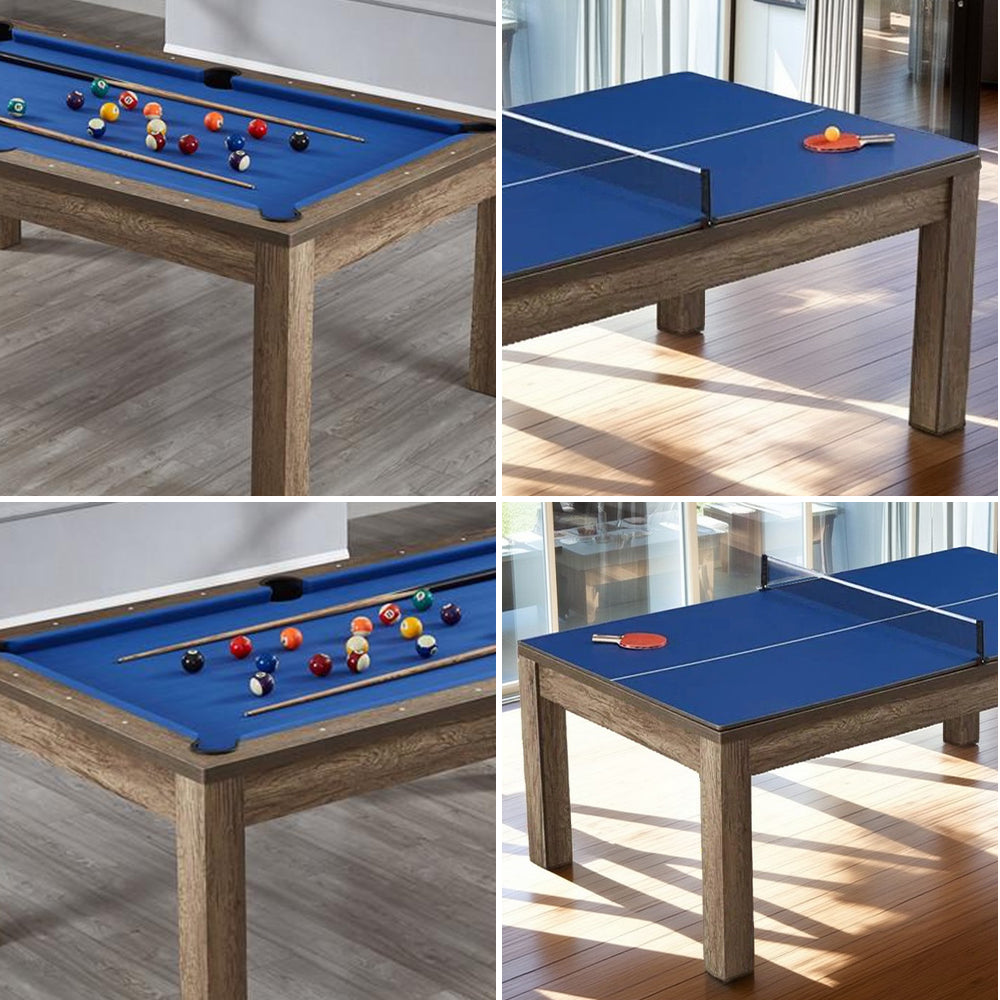 CUETIQ GTM002 7FT MDF 3IN1 Billiard Table / Ping-pong Table/ Office Desk