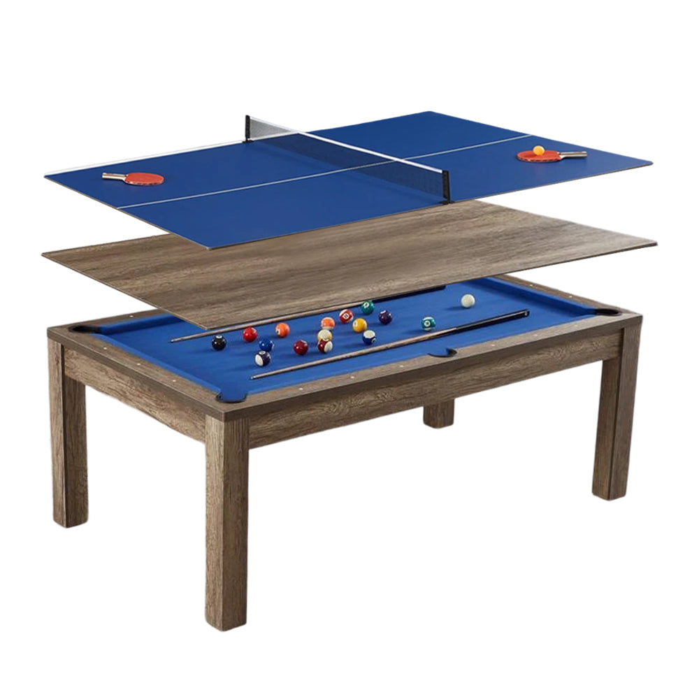 CUETIQ GTM002 7FT MDF 3IN1 Billiard Table / Ping-pong Table/ Office Desk