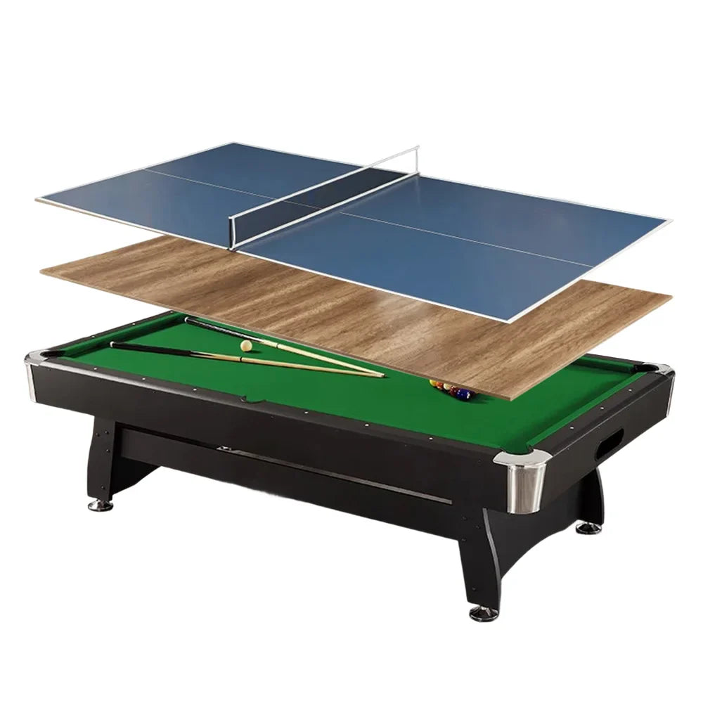 CUETIQ GTMDF003 9FT MDF 3IN1 Billiard Table / Ping-pong Table/ Office Desk