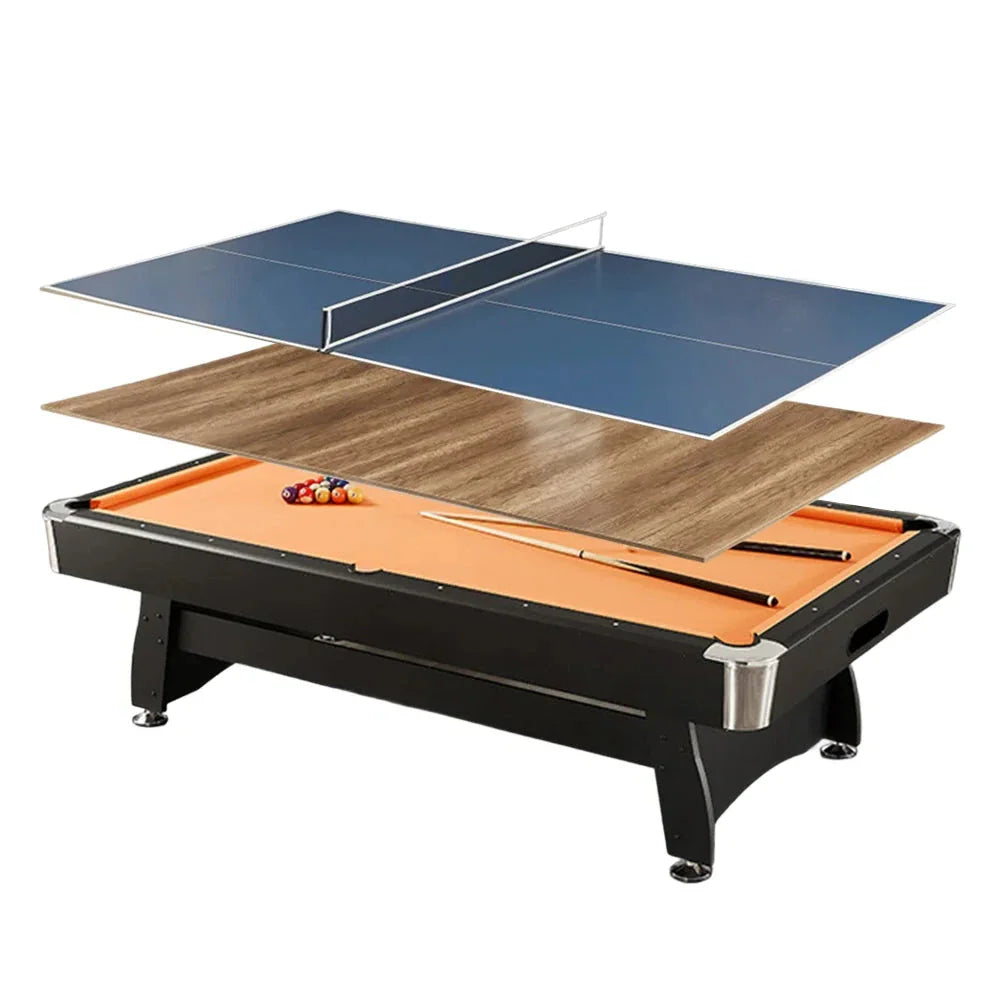 CUETIQ GTMDF003 9FT MDF 3IN1 Billiard Table / Ping-pong Table/ Office Desk