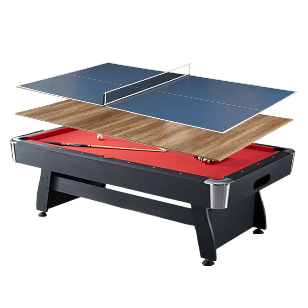 CUETIQ GTMDF003 7FT MDF 3IN1 Billiard Table / Ping-pong Table/ Office Desk