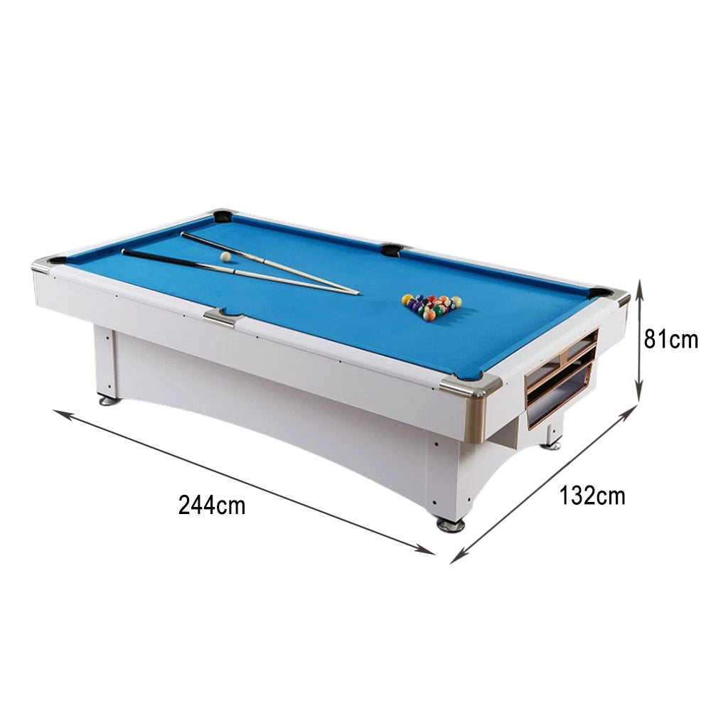 CUETIQ GTMDF004 8FT MDF 3IN1 Billiard Table / Ping-Pong Table/ Office Desk