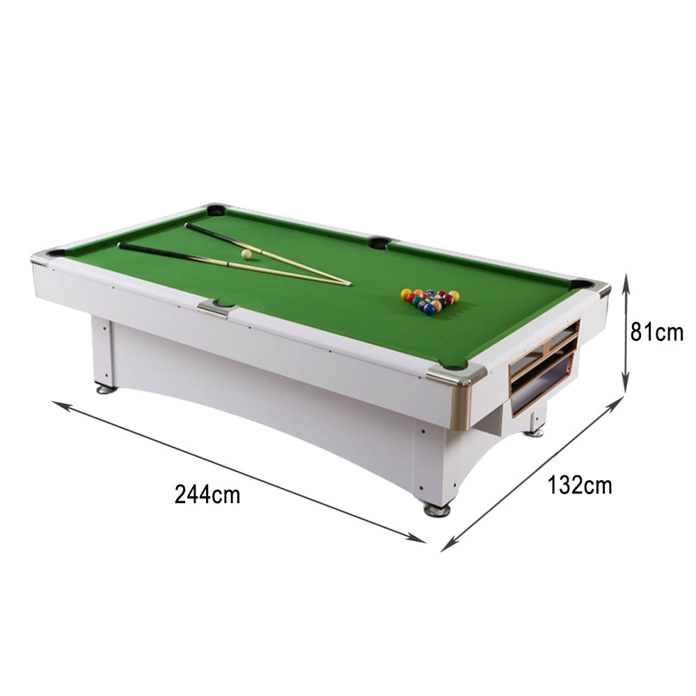 CUETIQ GTMDF004 8FT MDF 3IN1 Billiard Table / Ping-Pong Table/ Office Desk