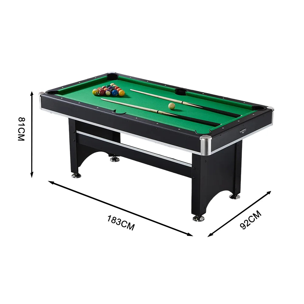 CUETIQ GTMDF010 6FT MDF 3IN1 Billiard Table / Ping-pong Table/ Office Desk
