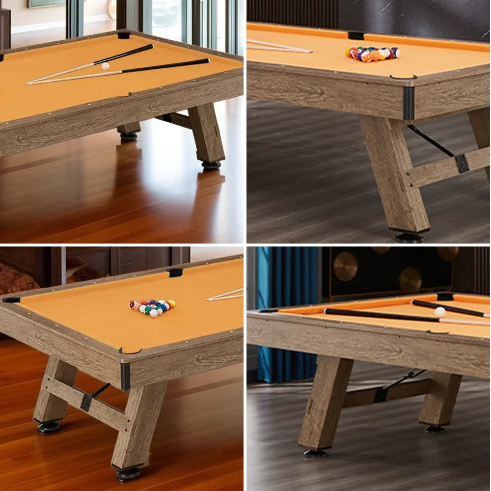 CUETIQ GTMDF011 9FT MDF 3IN1 Billiard Table / Ping-Pong Table/ Office Desk