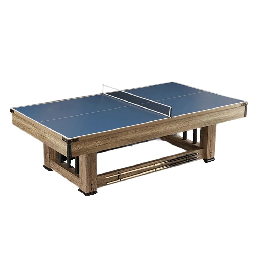 CUETIQ GTMDF012 9FT MDF 3IN1 Billiard Table / Ping-pong Table/ Office Desk