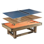 CUETIQ GTMDF012 9FT MDF 3IN1 Billiard Table / Ping-pong Table/ Office Desk