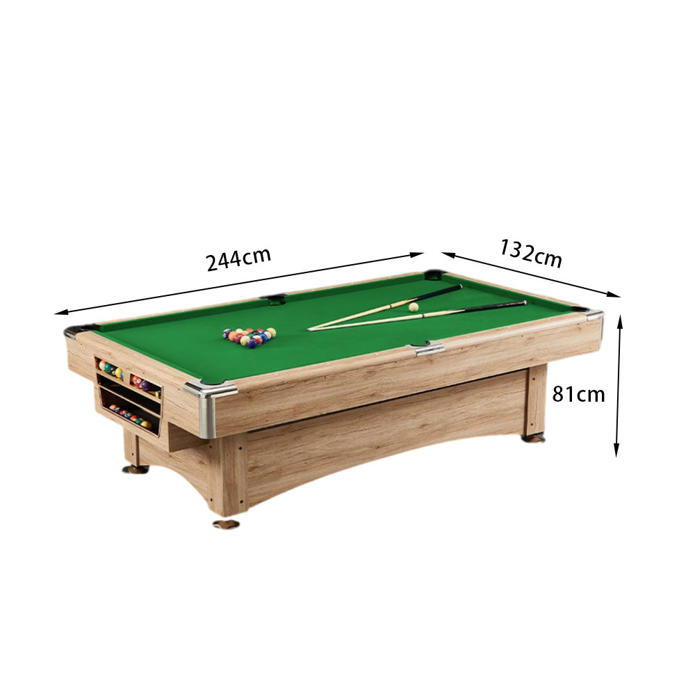 CUETIQ TE 3-IN-1 7FT/8FT Green MDF Billiard Table Free Accessories