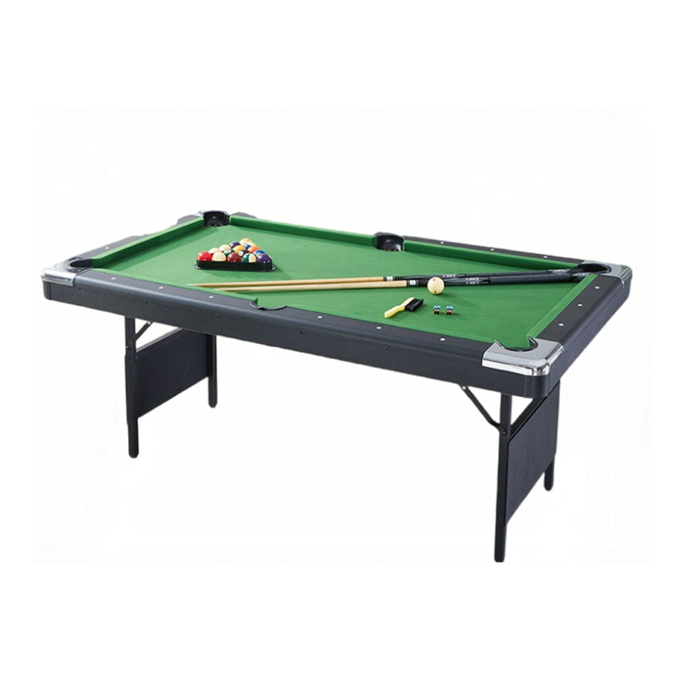 CUETIQ TEFOLD 7FT/8FT Green MDF Billiard Table Free Accessories