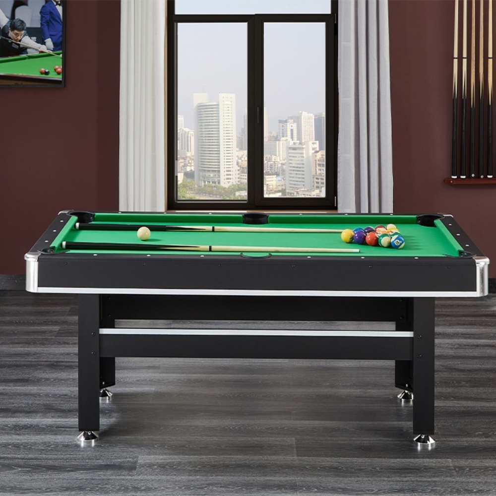 CUETIQ TEFOLD 6FT Green MDF Billiard Table Free Accessories