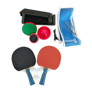 AIRMAX Air Hockey Table Table Tennis Accessory Set - Ping Pong Paddles, Balls & Net, Easy Setup, Dual-Game Conversion Kit