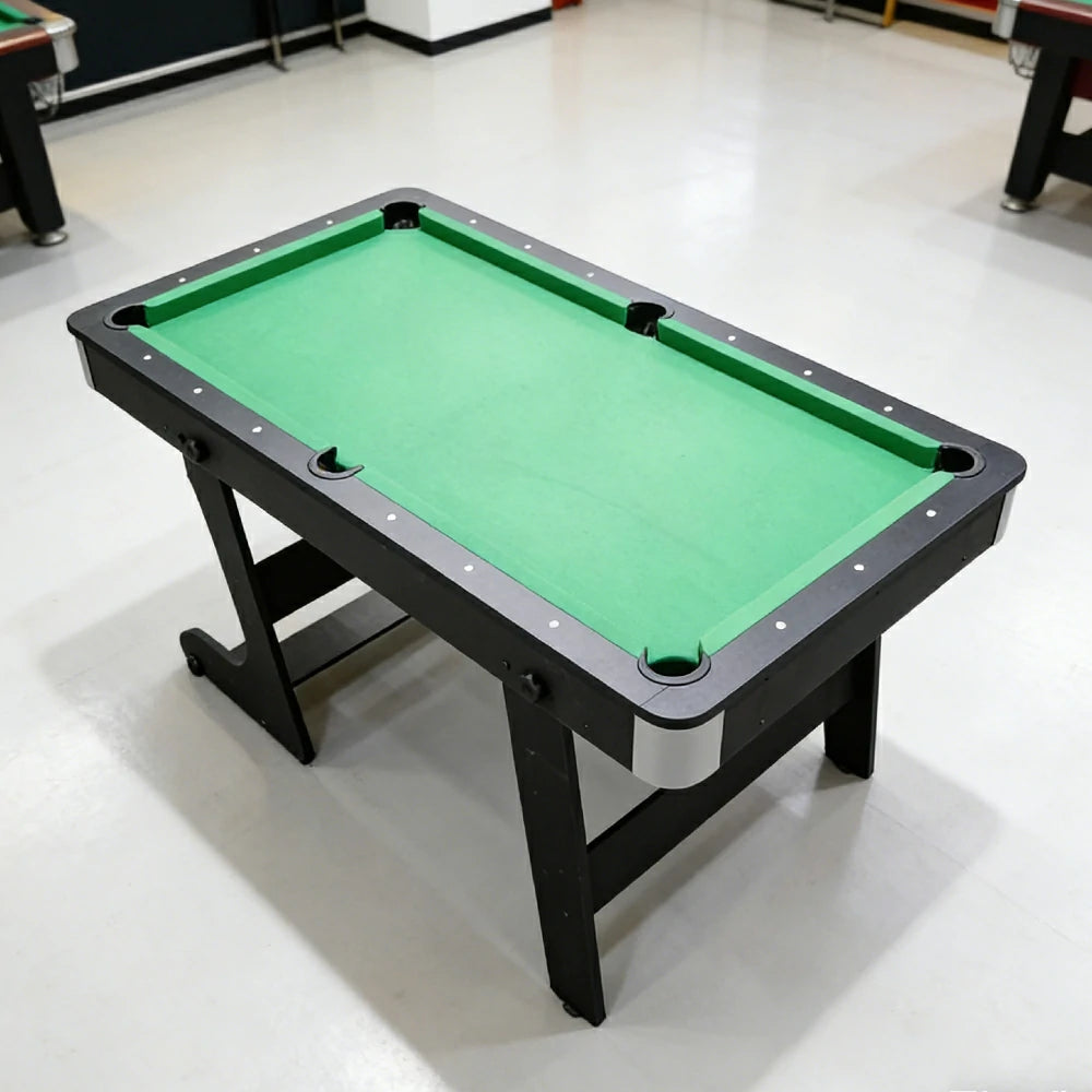 CUETIQ 6FT 3-IN-1 MDF Foldable Billiard Table Pool Table, Table Tennis Table and Dining Table