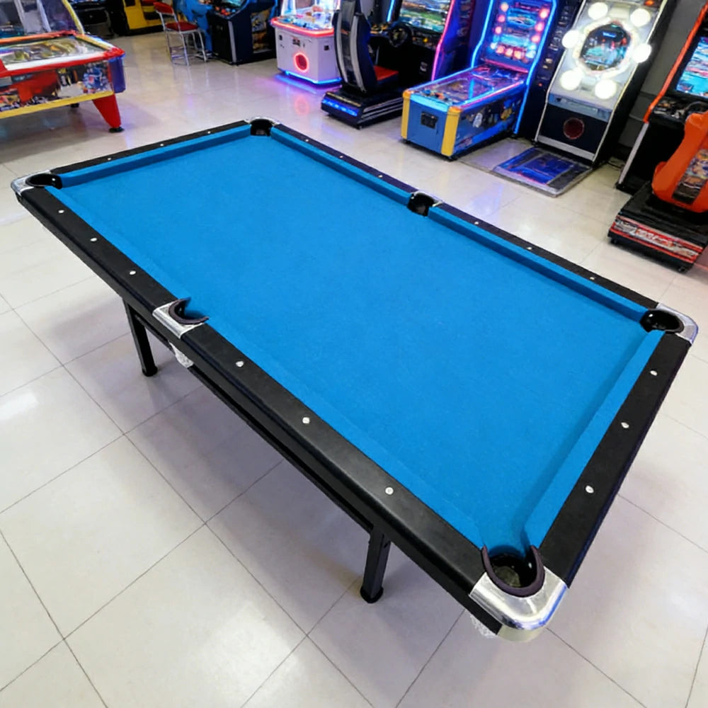 CUETIQ 7FT Foldable Pool Table Billiard Table Free Accessory For Small Room