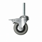 ARIX 75mm Adjustable Table Legs with Caster Wheels - Level & Stable Support - Heavy-Duty Metal - Replacement for Indoor Table Tennis Tables