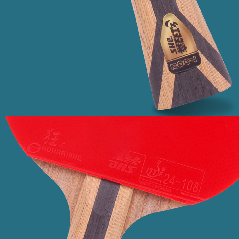 DHS 7-Star Ping Pong Racket Paddle/ Table Tennis Racket with Balls 7002/7006