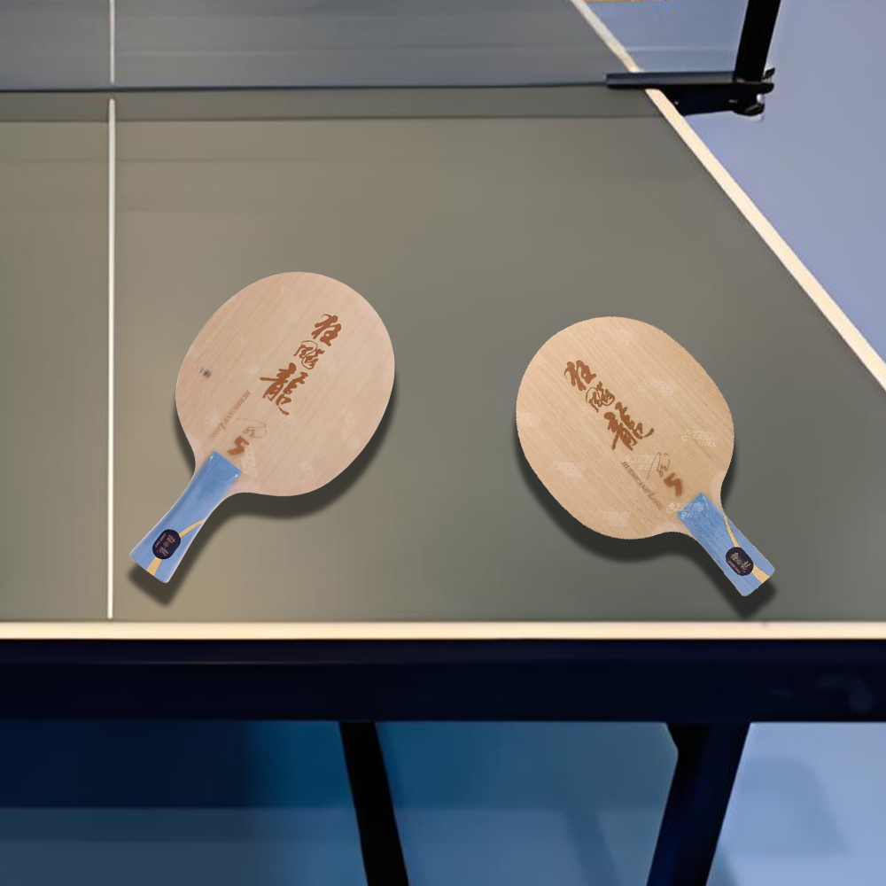 DHS Professional Table Tennis Racket - Hurricane Long 5 Ma Long Championship Edition