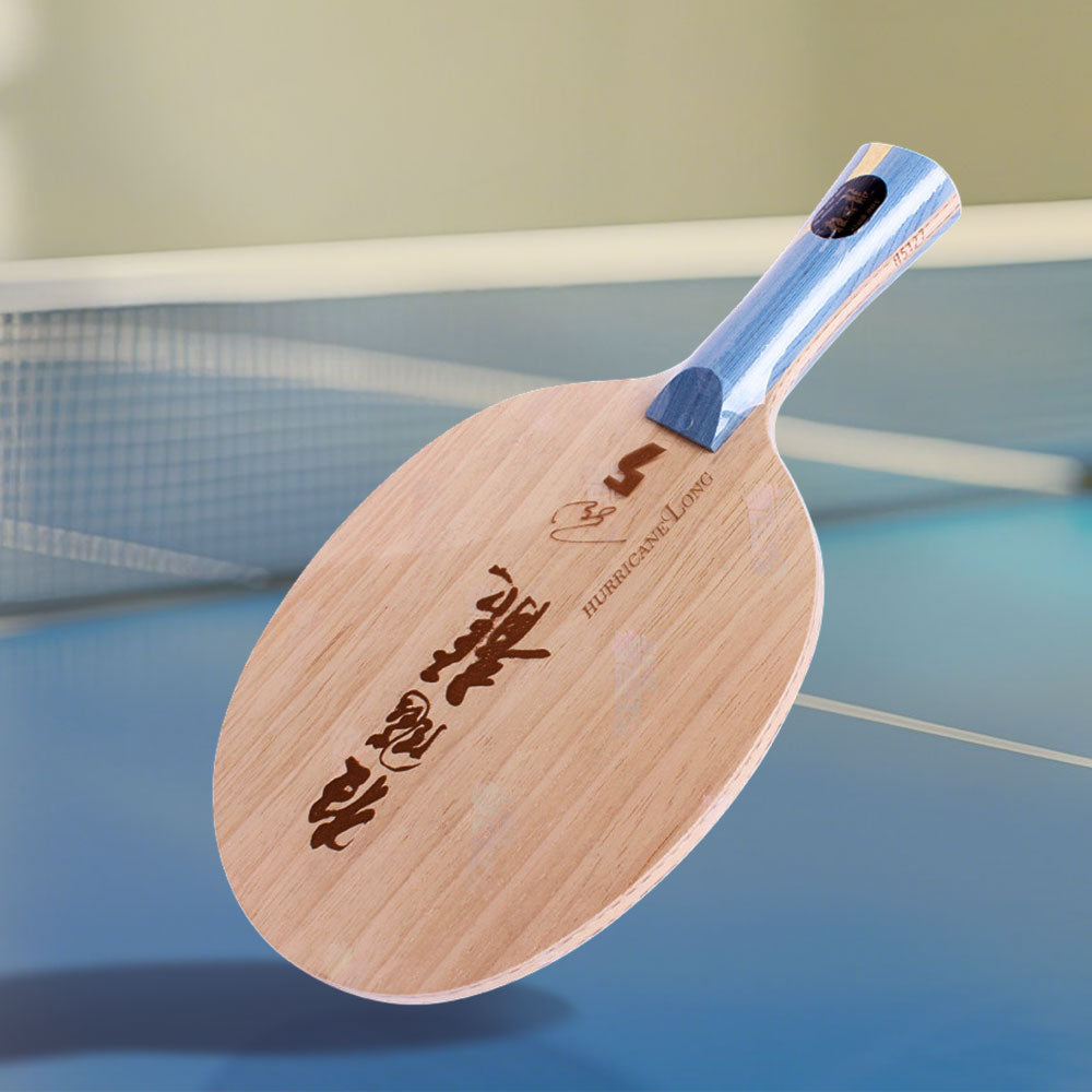 DHS L5X World Table Tennis Championships Edition Racket - Hurricane Long Blade/Rubber Set