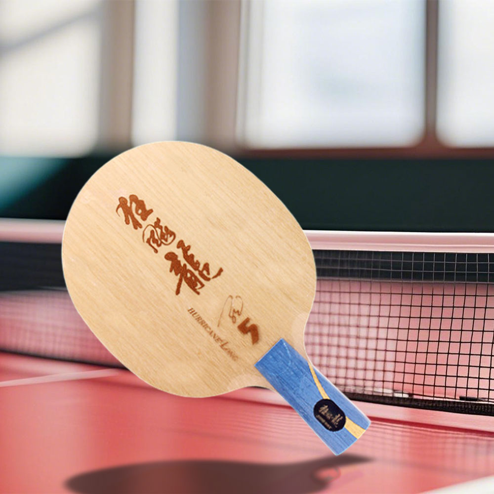 DHS L5X World Table Tennis Championships Edition Racket - Hurricane Long Blade/Rubber Set