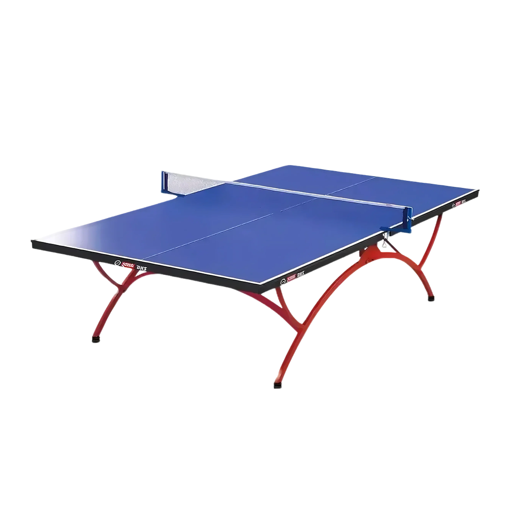 DHS T3088 15mm Indoor Blue Table Tennis Pingpong Table - Bats Balls Net
