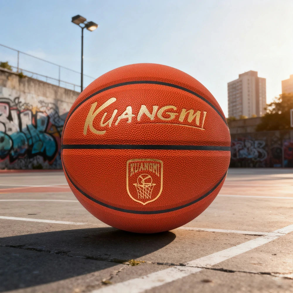 DUNK MASTER Basketball 6/7# - Soft Rebound, Durable Rubber Bladder - Upgraded Nylon Winding, Synthetic Fiber Cover