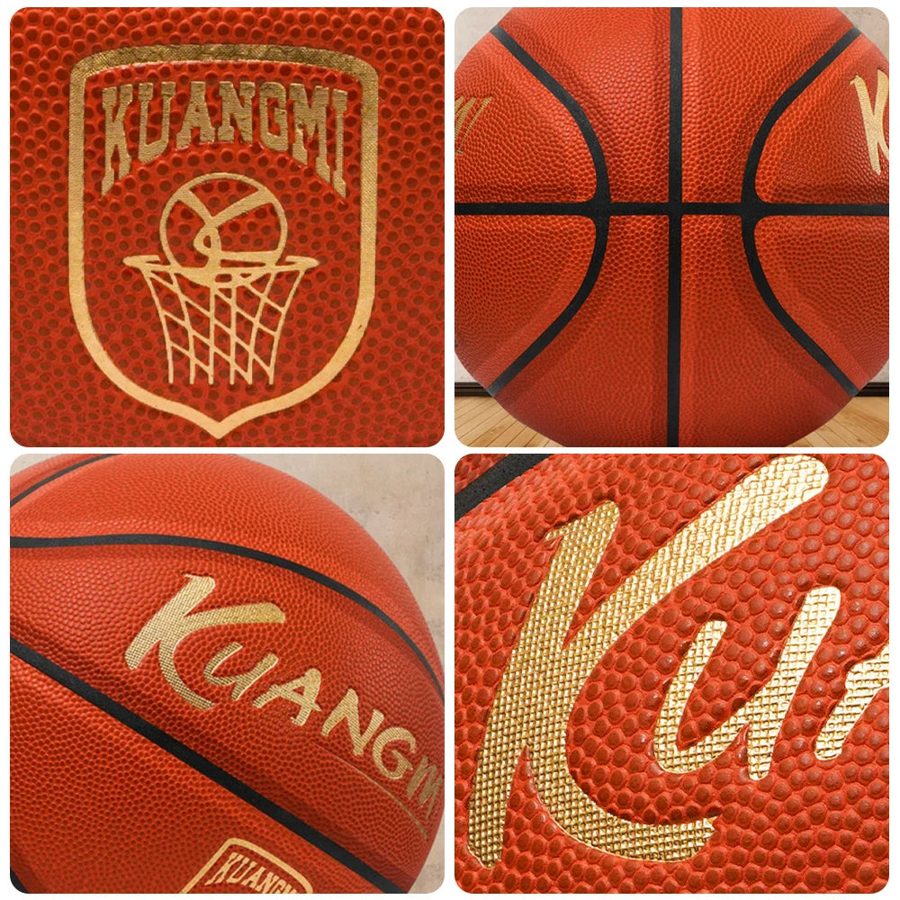 DUNK MASTER Basketball 6/7# - Soft Rebound, Durable Rubber Bladder - Upgraded Nylon Winding, Synthetic Fiber Cover