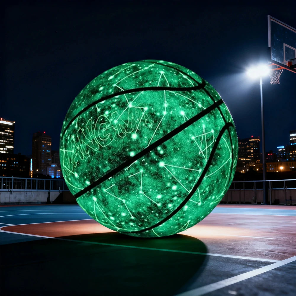 DUNK MASTER Basketball 7# – Quick Rebound, Durable Butyl Bladder – UV Ink Printing, Moisture-Wicking Leather