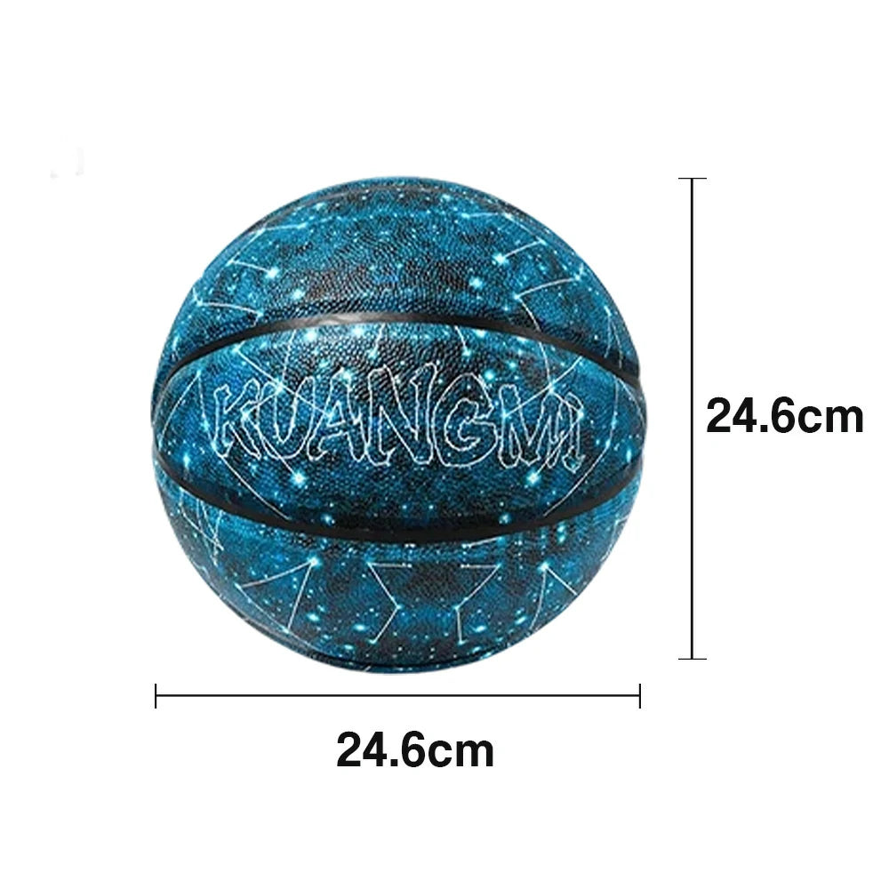 DUNK MASTER Basketball 7# – Quick Rebound, Durable Butyl Bladder – UV Ink Printing, Moisture-Wicking Leather