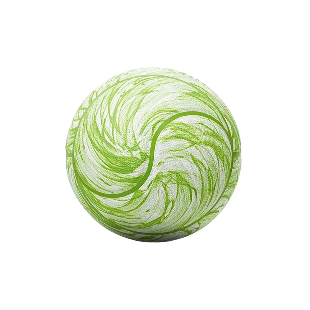 DUNK MASTER Basketball 7# – Soft Rebound, Durable PU Leather – Deep Channel Grip, Non-Slip, High Air Retention - Green