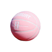 DUNK MASTER Basketball 7# – Soft Rebound, Durable Suede Leather – Wide Channel Grip, Moisture-Wicking, High-Quality Bladder - Pink
