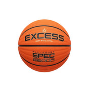 DUNK MASTER Basketball 7# – Anti-Slip Wave Texture, Sweat-Absorbent PU Leather – Tire-Grade Butyl Bladder, Soft Foam Rebound, Balanced Nylon Winding - Orange