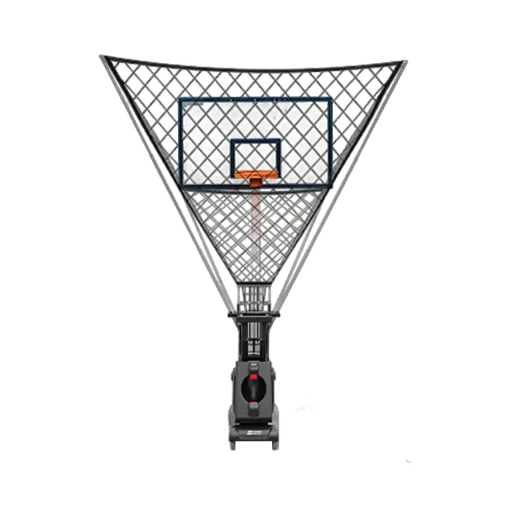 DUNK MASTER Smart Basketball Shooting Machine - Continuous Ball Return, Reinforced Steel Frame, Adjustable Speed & Frequency for Precision Training