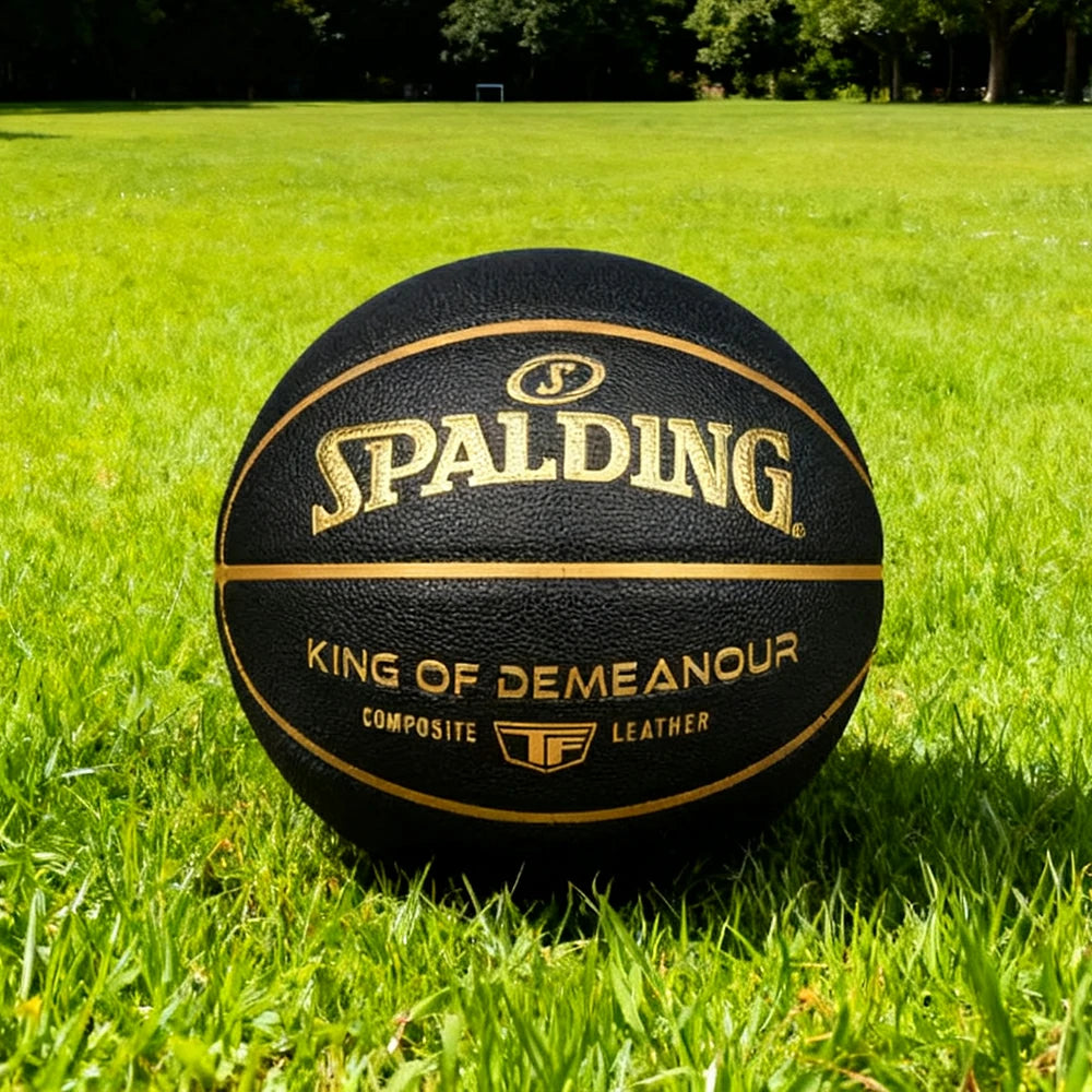 DUNK MASTER 77-883Y SPALDING Authentic Basketball 24.6cm 7# - High-Performance Grip, Durable Rubber Bladder, Long-Lasting Textured Surface