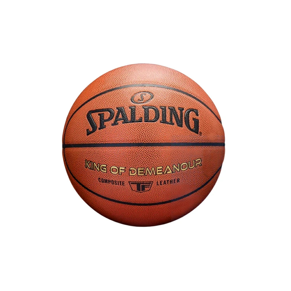 DUNK MASTER 77-176Y SPALDING Authentic Basketball 24.6cm 7# - High-Performance Grip, Durable Rubber Bladder, Long-Lasting Textured Surface